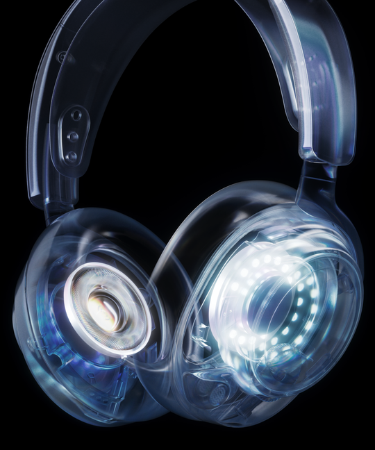 Abstract image of Arctis Nova 7 headset.