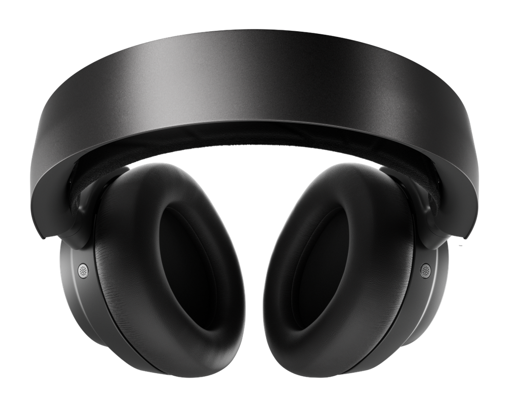 
 An angle view of arctis nova pro wireless.
 